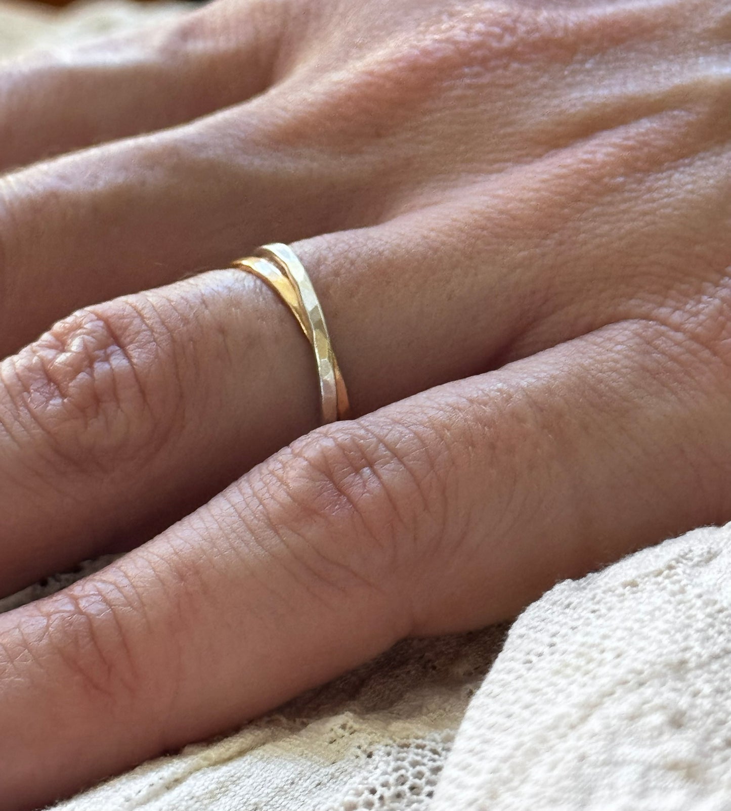 Gold Belt | Interlocking Stacking Rings
